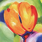 Alfred Gockel Riotous Tulips III painting